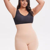 Short Gainant Taille Haute - Sans Couture