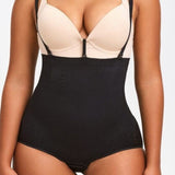 Culotte Haute Gainante à Bretelles