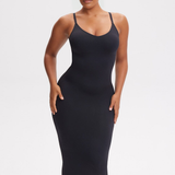 Robe Longue d'été Décolleté - Gainante & Sublimatrice