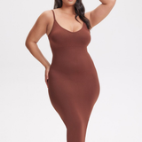 Robe Longue d'été Décolleté - Gainante & Sublimatrice
