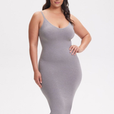 Robe Longue d'été Décolleté - Gainante & Sublimatrice