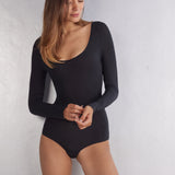 Body Gainant Col Américain Dos Nu