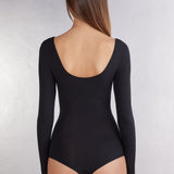 Body Gainant Col Américain Dos Nu